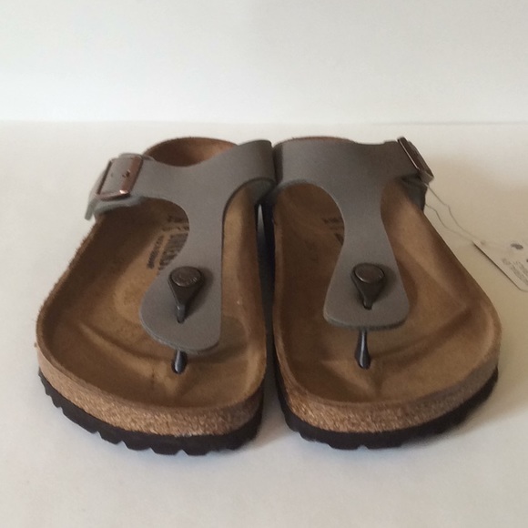 Birkenstock Gizeh Sandals Stone Variety of Sizes - Picture 3 of 8